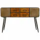 Sideboard Alexandra House Living Brown Iron 38 x 79 x 120 cm