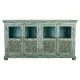 Sideboard Alexandra House Living Blue Mango wood 40 x 90 x 170 cm