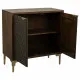 Console Alexandra House Living Brown Wood Iron 40 x 85 x 83 cm