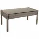 Conjunto de Mesa con 2 Sillones Alexandra House Living Gris 4 Piezas