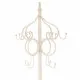 Perchero de Pie Alexandra House Living Blanco 25 x 49 x 25 cm