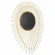 Wall mirror Alexandra House Living Golden 6 x 105 x 77 cm Circle