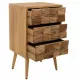Chest of drawers Alexandra House Living Natural Paolownia wood 75 x 38 x 45 cm