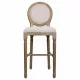 Stool Alexandra House Living Cream Rubber Wood 46 x 116 x 52 cm