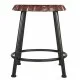 Stool Alexandra House Living Black Iron 35 x 46 x 35 cm