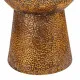 Stool Alexandra House Living Golden Iron 35 x 44 x 35 cm