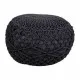 Pouffe Alexandra House Living Dark grey polystyrene 45 x 30 x 45 cm