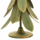 Candelabro Alexandra House Living Oro Hierro 21 x 31 x 21 cm Plumas