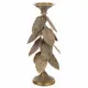 Candle Holder Alexandra House Living Golden Iron 19 x 43 x 19 cm Sheets