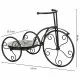 Flower Pot Stand Alexandra House Living Black Iron Tile Bicycle 23 x 36 x 53 cm
