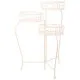 Soporte para Maceta Alexandra House Living Blanco Metal Hierro 34 x 76 x 40 cm