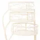 Soporte para Maceta Alexandra House Living Blanco Metal Hierro 34 x 76 x 40 cm