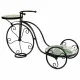 Flower Pot Stand Alexandra House Living Black Iron Tile Bicycle 26 x 43 x 67 cm