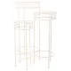 Soporte para Maceta Alexandra House Living Blanco Metal Hierro 28 x 120 x 58 cm