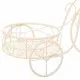 Soporte para Maceta Alexandra House Living Blanco Metal Hierro Bicicleta 30 x 61 x 55 cm