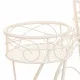 Soporte para Maceta Alexandra House Living Blanco Metal Hierro Bicicleta 28 x 28 x 28 cm