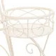Soporte para Maceta Alexandra House Living Blanco Metal Hierro Bicicleta 28 x 28 x 28 cm