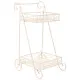 Flower Pot Stand Alexandra House Living White Metal Iron 23 x 65 x 28 cm