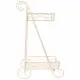 Flower Pot Stand Alexandra House Living White Metal Iron 23 x 65 x 28 cm