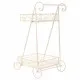 Flower Pot Stand Alexandra House Living White Metal Iron 23 x 65 x 28 cm