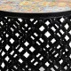 Soporte para Maceta Alexandra House Living Negro Hierro Azulejo 38 x 50 x 38 cm 2 Piezas