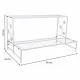 Soporte para Maceta Alexandra House Living Blanco Hierro 44 x 44 x 80 cm