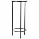 Flower Pot Stand Alexandra House Living Black Iron Tile 30 x 68 x 30 cm 3 Pieces