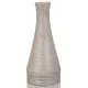 Vase Alexandra House Living Silver Ceramic 13 x 53 x 13 cm