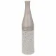 Vase Alexandra House Living Silver Ceramic 13 x 53 x 13 cm