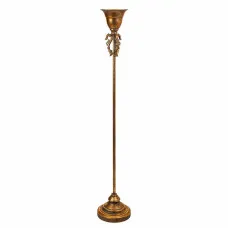 Candelabro Alexandra House Living Dorado Hierro 17 x 100 x 17 cm