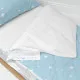 Quilted Zipper Bedding HappyFriday Basic Little Star Blue 105 x 200 cm