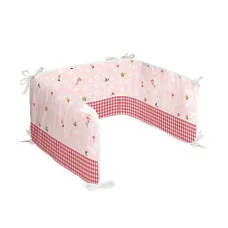 Protector de Cuna HappyFriday Mr fox Red riding hood Multicolor 210 x 40 cm