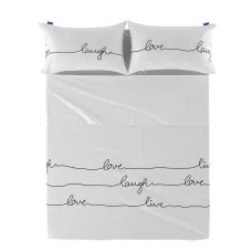 Sábana Encimera HappyFriday Blanc Live Multicolor 240 x 270 cm