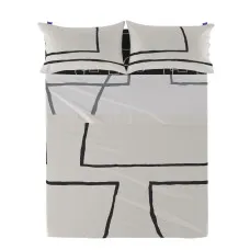 Sábana Encimera HappyFriday Blanc Serenity Multicolor 240 x 270 cm