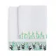 Towel set HappyFriday Moshi Moshi Panda Garden Blue Blue 2 Pieces