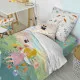 Duvet cover set HappyFriday Mr Fox Dreaming   Multicolour Single 2 Pieces