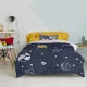 Juego de funda nórdica HappyFriday Mr Fox Starspace  Multicolor Cama de 105 2 Piezas