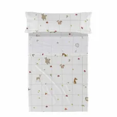 Bedding set HappyFriday HF Mini Woods Animals Multicolour Single 2 Pieces
