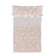 Bedding set HappyFriday Basic Kids Clouds Pink Single 2 Pieces