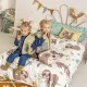 Duvet cover set HappyFriday Moshi Moshi Happy Sloth Multicolour Single 2 Pieces