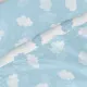 Bedding set HappyFriday Basic Kids Clouds Blue Single 2 Pieces