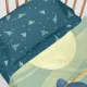 Bedding set HappyFriday Mr Fox The Warrior Multicolour Baby Crib 2 Pieces
