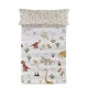 Bedding set HappyFriday Moshi Moshi Dino family  Multicolour Single 2 Pieces