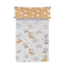 Bedding set HappyFriday Moshi Moshi Baby koala Multicolour Single 2 Pieces