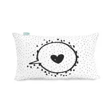 Funda de cojín HappyFriday Baleno Teen Daddy Bear Multicolor 50 x 30 cm