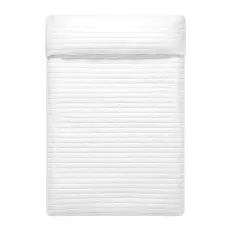 Colcha HappyFriday Basic Dash Blanco 270 x 260 cm