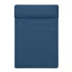 Reversible Bedspread HappyFriday Basic Dash White Navy Blue 180 x 260 cm