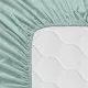 Sábana Bajera HappyFriday BASIC Menta 140 x 200 x 32 cm 
