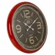 Reloj de Pared Alexandra House Living Rojo Hierro Madera MDF 62 x 6 x 62 cm