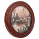 Reloj de Pared Alexandra House Living Rojo Madera de abeto Madera MDF 80 x 8 x 80 cm